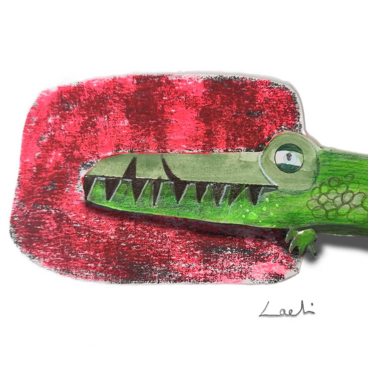 Crocodile dessin pour enfant